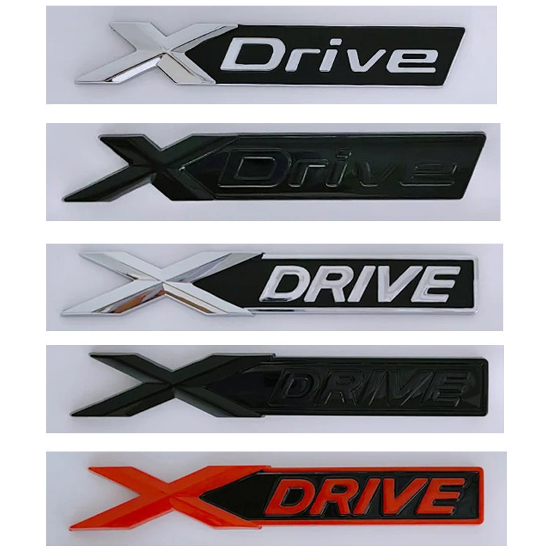 3D ABS Xe Phía Sau Thân Xe Biểu Tượng Huy Hiệu Biển Tên Xdrive Miếng Dán Cho Xe BMW Xdrive Logo 328i