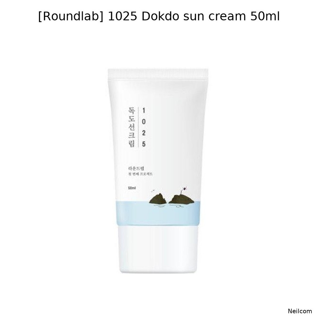 [Roundlab] 1025 Kem chống nắng Dokdo 50ml / Nhẹ, Hydrat của Neilcom