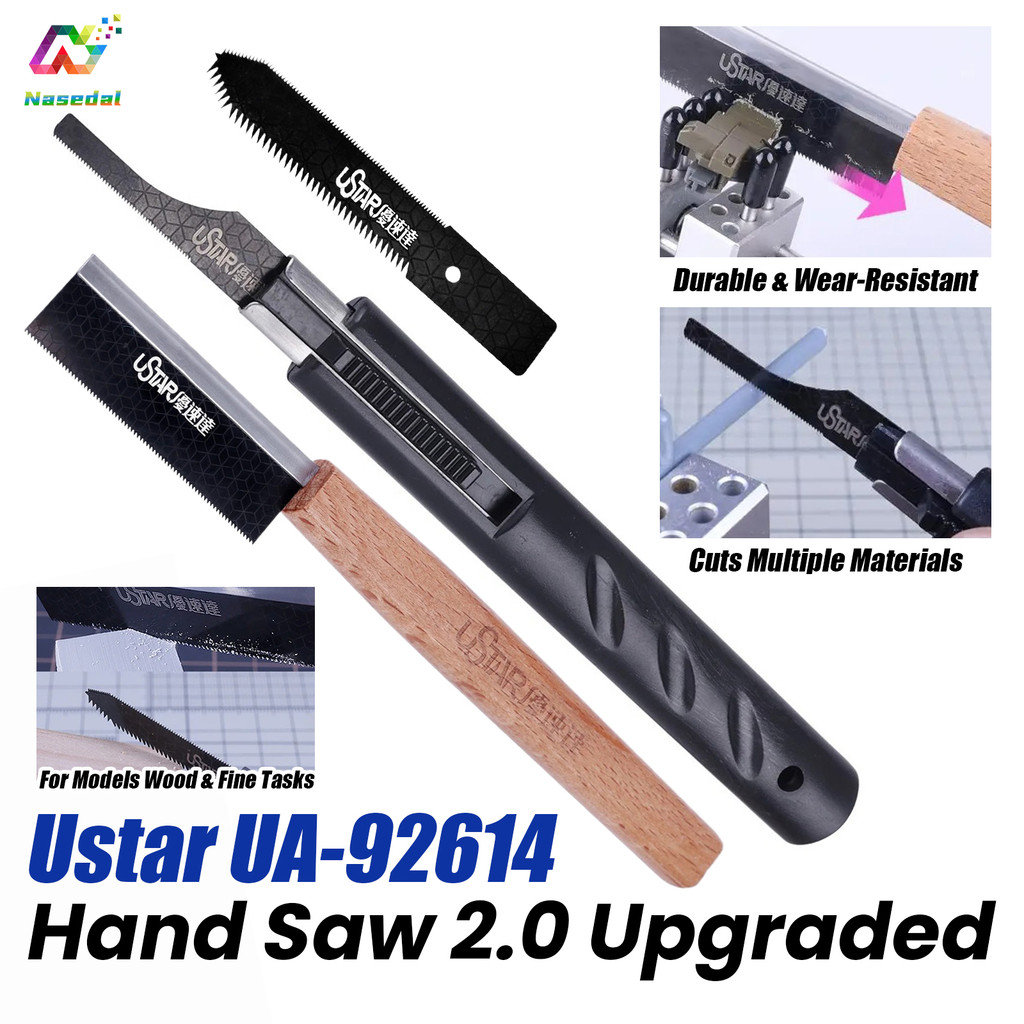 Ustar Precision Hand Saw 2.0 Phiên bản nâng cấp 3x Tốc độ cắt nhanh hơn cho mô hình tỷ lệ Gundam Dụn