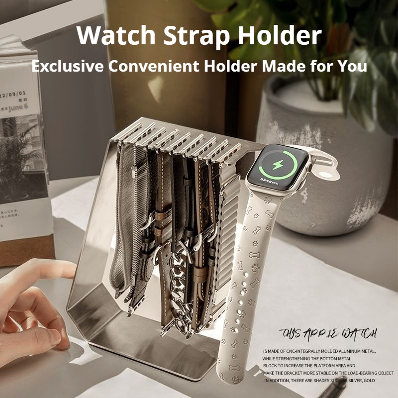 Đế sạc Apple Watch tương thích Giá đỡ lưu trữ dây đeo iWatch Metal Apple Watch