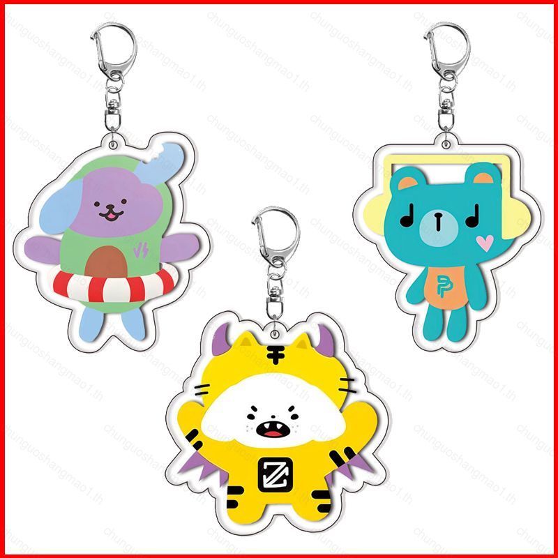 CH1 TOMAFOX Acrylic Móc Khóa Jaidee Hoạt Hình Mặt Dây Chuyền GMMTV CP Túi Phụ Kiện Ngôi Sao Anime Ng