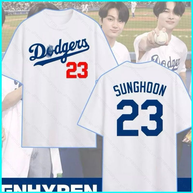 Áo thun Hàn Quốc dành cho nam, phù hợpfan của ENHYPEN - Heesung, Jungwon, Sunghoon, Jay, Jake, Sunoo