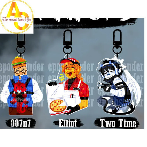 Forsaken Keychain | C00lkidd, Mafioso, 1x1x1x1, 007n7, Two Time, Elliot