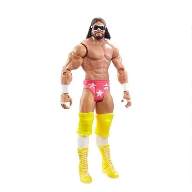 Bán Chạy Vận Chuyển Nhanh Mattel WWE Randy SavaGE Randy SavaGE Wrestler Nhân Vật Hành Động Hình Mẫu 