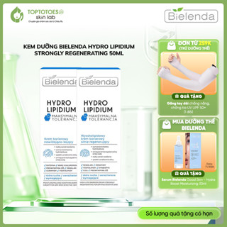   HÀNG NHẬP KHẨU  Kem dưỡng Bielenda Hydro Lipidium Maximum Tolerance dưỡng ẩm sâu làm dịu phục hồi da nhạy cảm 50ml 