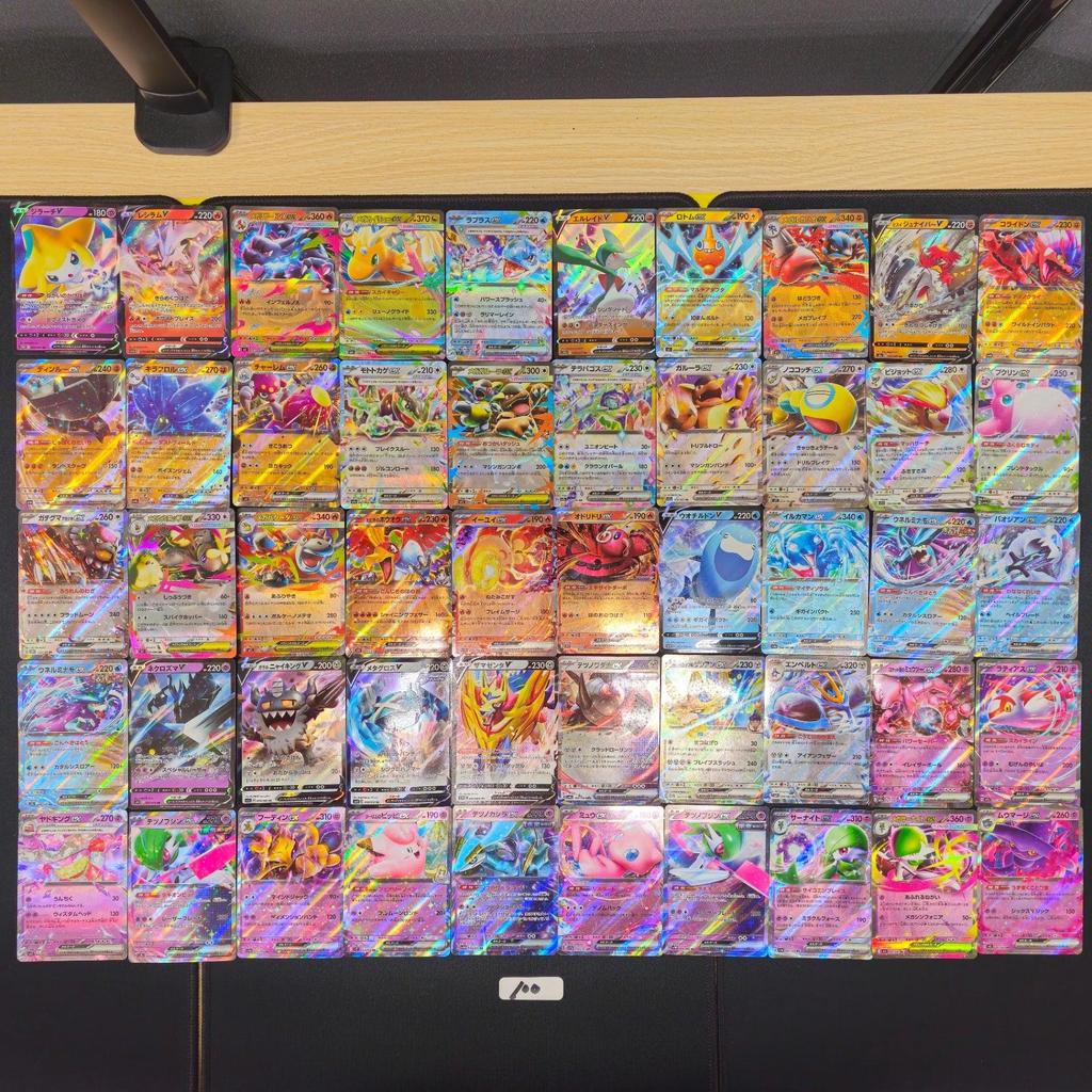 Thẻ bài Japanese Pokemon Card lots of 50 RR Jirachi Reshiram SPB 100 bulk set Chính hãng từ Nhật Bản