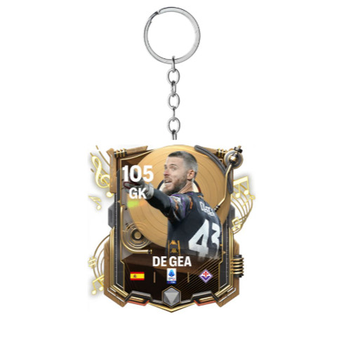 DE GEA FC MOBILE CARD KEYCHAIN