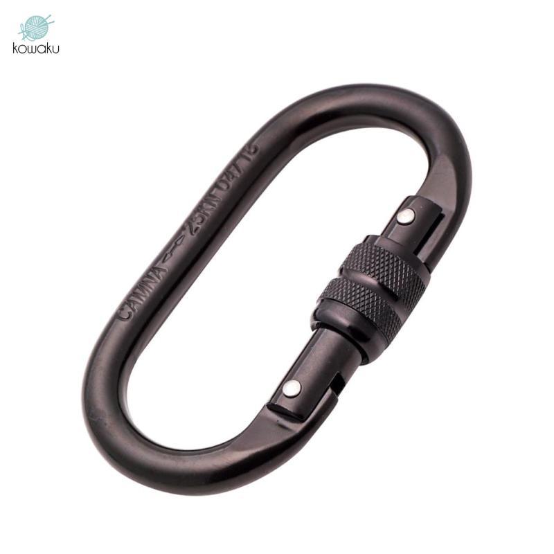Khóa vít 25KN Carabiner Leo núi leo núi leo núi