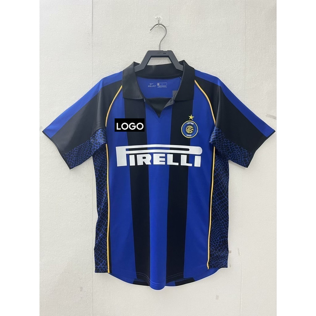 0102 Inter Milan Home Vintage Jersey Tay Ngắn Chất Lượng Cao