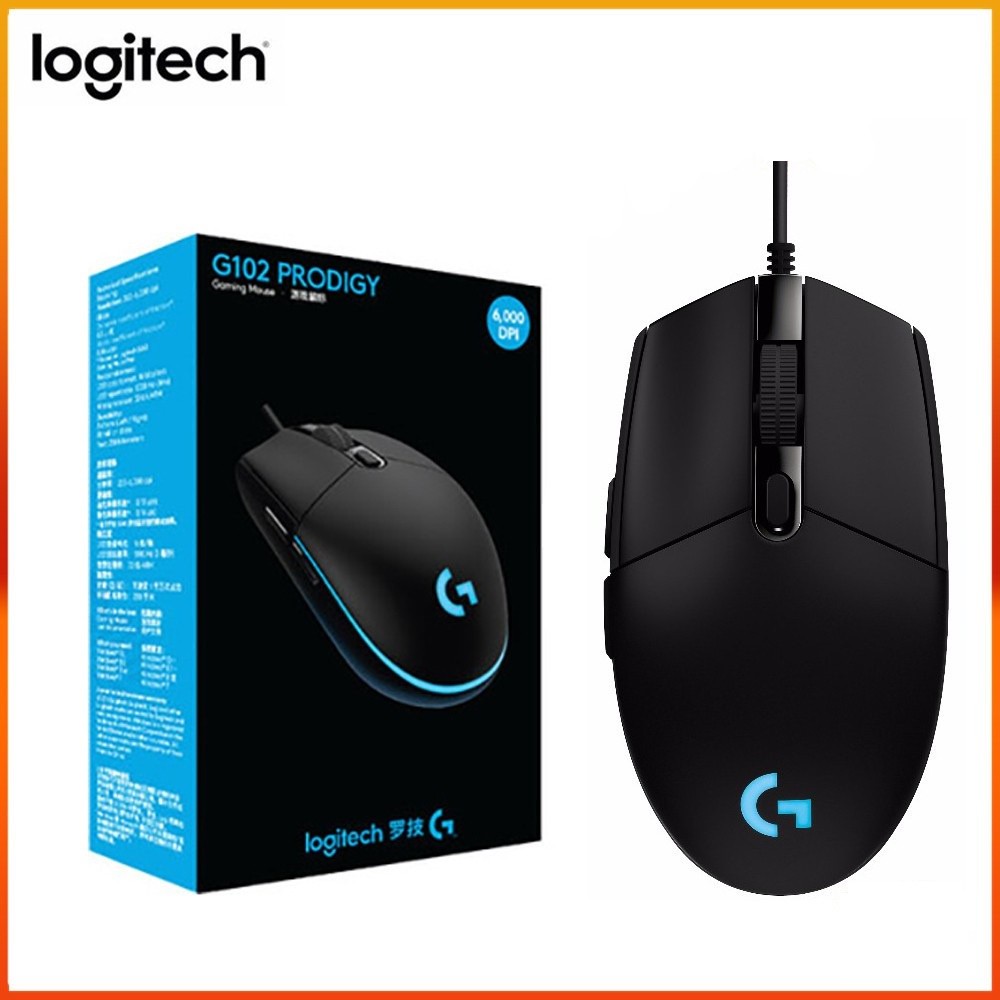 Chuột Gaming PC Có Dây G102, Không Dây G304 Logi Siêu Mượt Bền Bỉ Chiến Game FPS Ngon