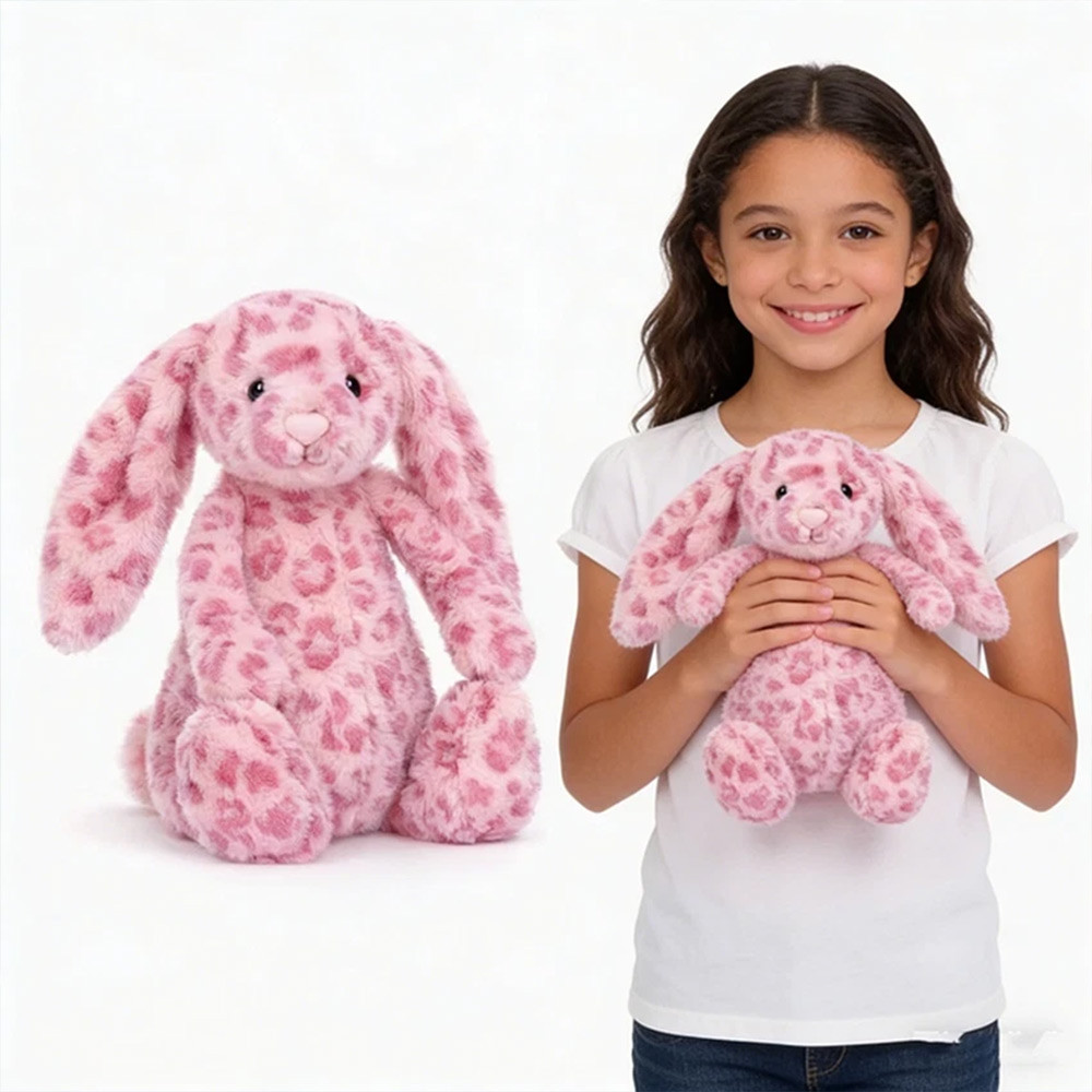 Stuffed Toy Bunny Rabbit With Floppy Ears Birthday Valentine Christmas Ramadan Gift