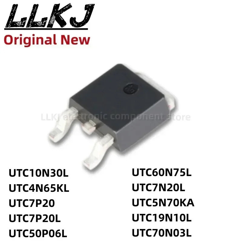 1-5 Chiếc UTC10N30L UTC4N65KL UTC7P20 UTC7P20L UTC50P06L UTC60N75L UTC7N20L UTC5N70KA UTC19N10L UTC7