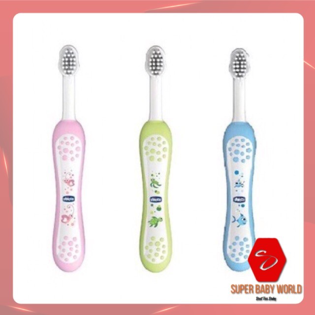 Bàn Chải đánh Răng Chicco Dành Cho Bé 6-36m 3-6y Shop Sbw