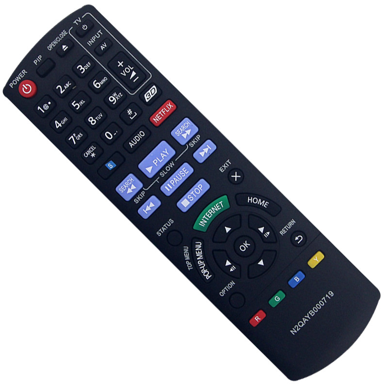 N2QAYB000719 Tương thích với Đối với Panasonic TV DMP-BDT220 DMP-BDT120 DMP-BDT20CP Điều khiển từ xa