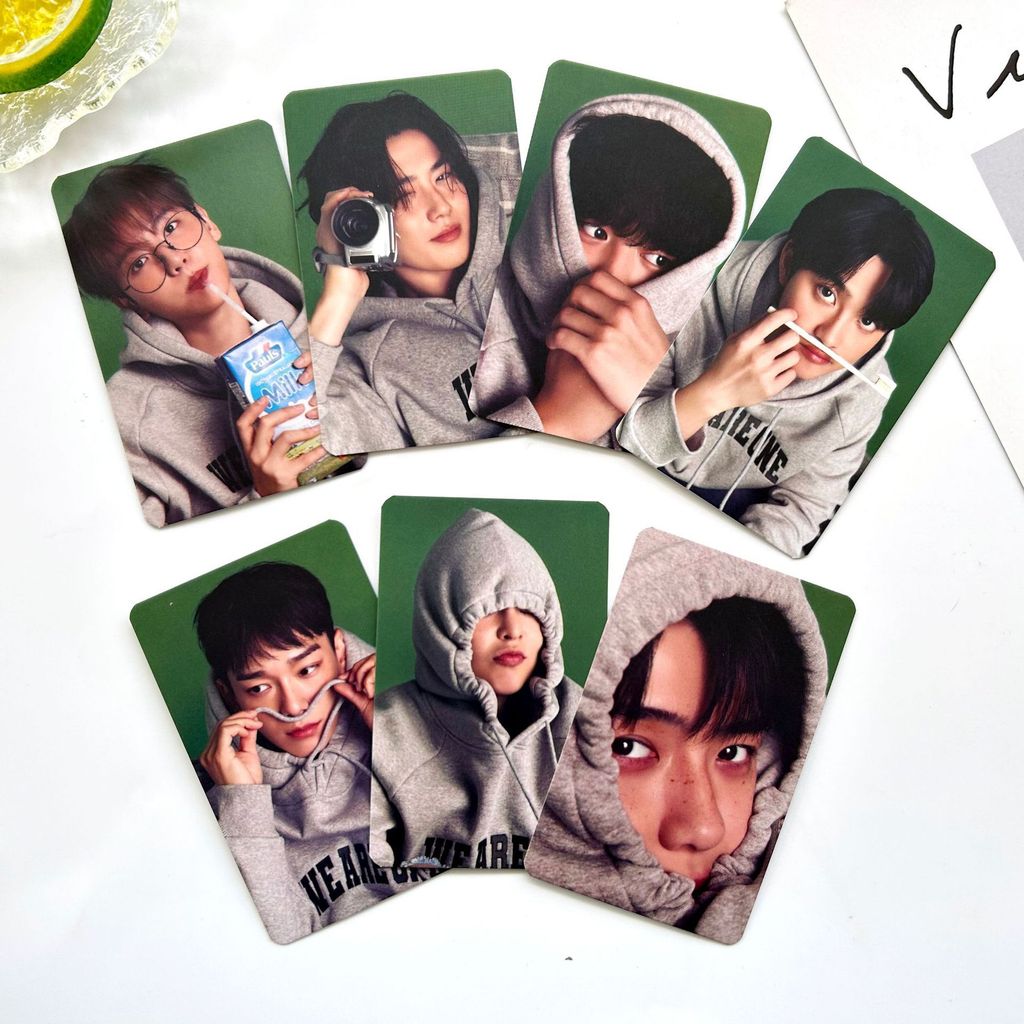 Phong Cách Mới XO Để Bàn Lịch Photocard Bưu Thiếp ID Photocard Baekhyun Wu Sehun Thẻ Cổ Vũ Hàng Hóa