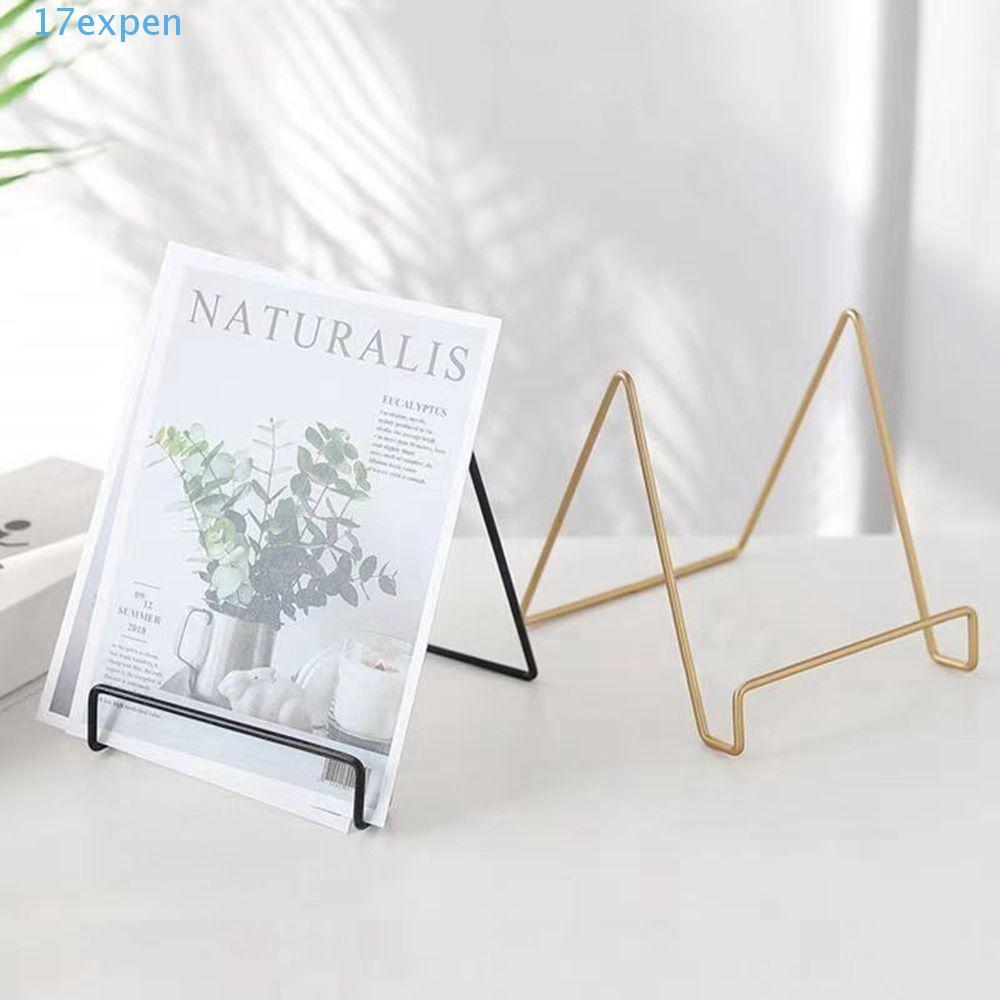 EXPEN Iron Magazine Rack, File Picture Book Storage Rack, Bộ sưu tập báo INS Hiển thị ảnh Giá đỡ để 