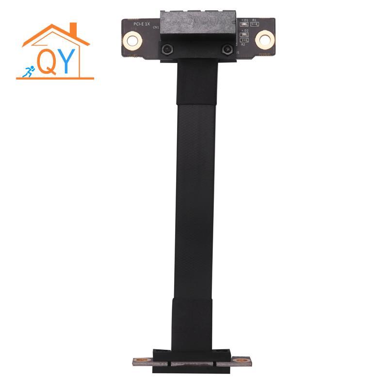 Cáp nâng PCIE X1 Dual 90 độ Góc phải PCIe 3.0 X1 sang X1 Cáp nối dài 8Gbps PCI Express 1X Riser Card