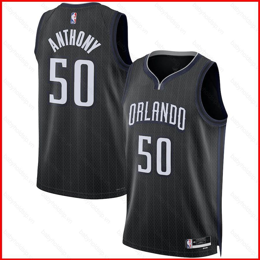 Áo Jersey NBA Orlando Magic Anthony phiên bản thành phố, phù hợp size lớn unisex