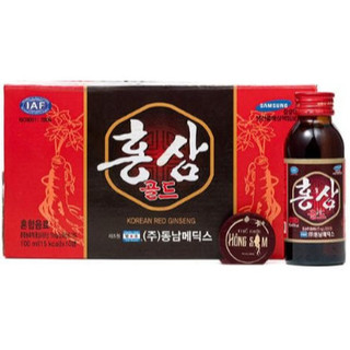 Nước hồng sâm - Đông trùng hạ thảo Hàn Quốc 100 chai