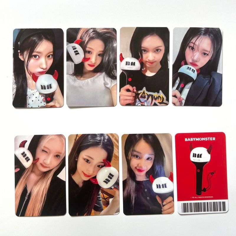 【Fast shipping】photocard lomo card off babymonster off card des babymonster we go up