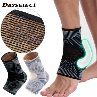 DAYSELECT 1 Miếng Hỗ Trợ Mắt Cá Chân - Thể Thao Mỏng Với Đệm Nén Bóng Rổ
