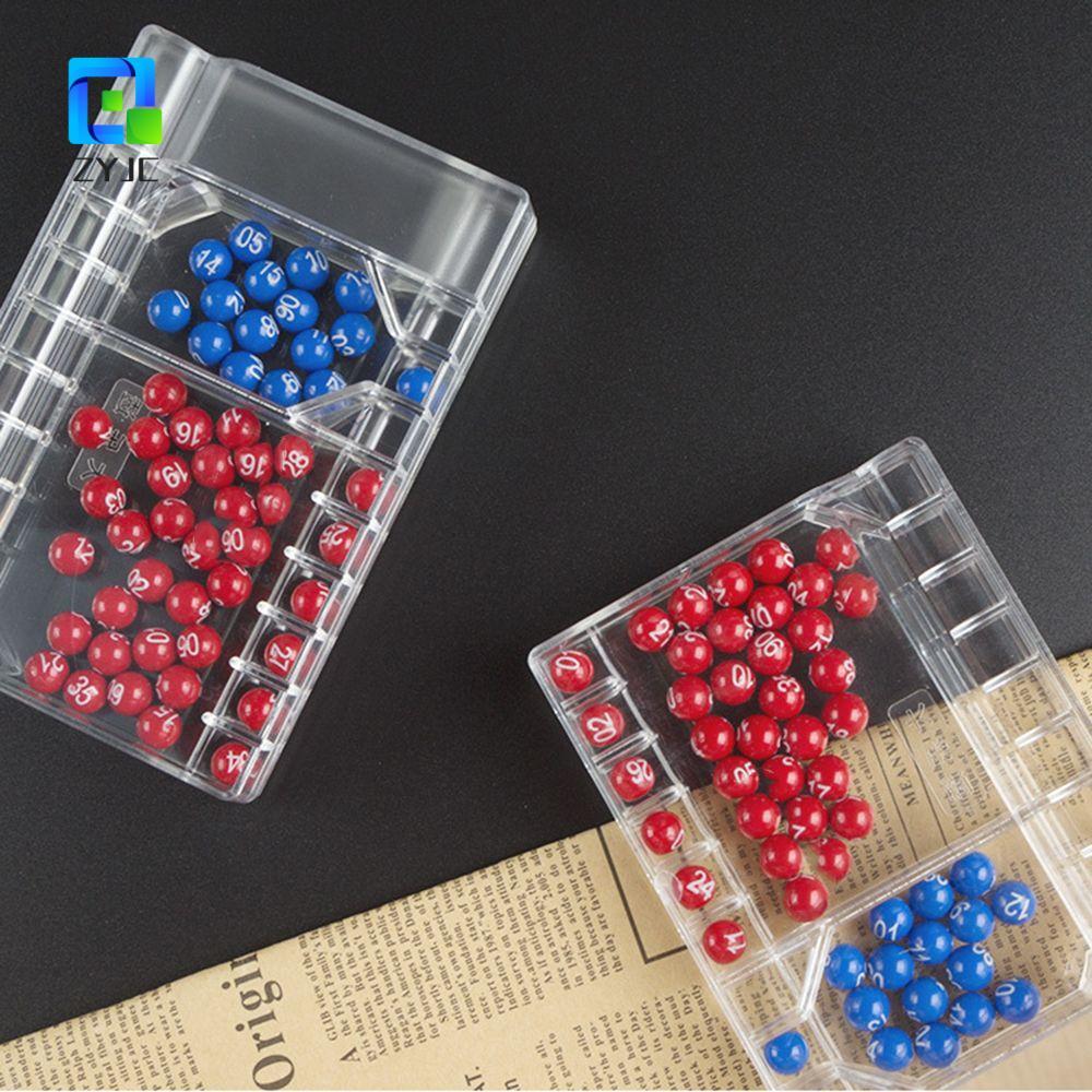 ZYJC Lucky Lottery Toy 5 + 2 6 + 1 Mini Dễ Đọc Số Đảng Trò Chơi Giải Trí Trò Chơi Bingo May Mắn