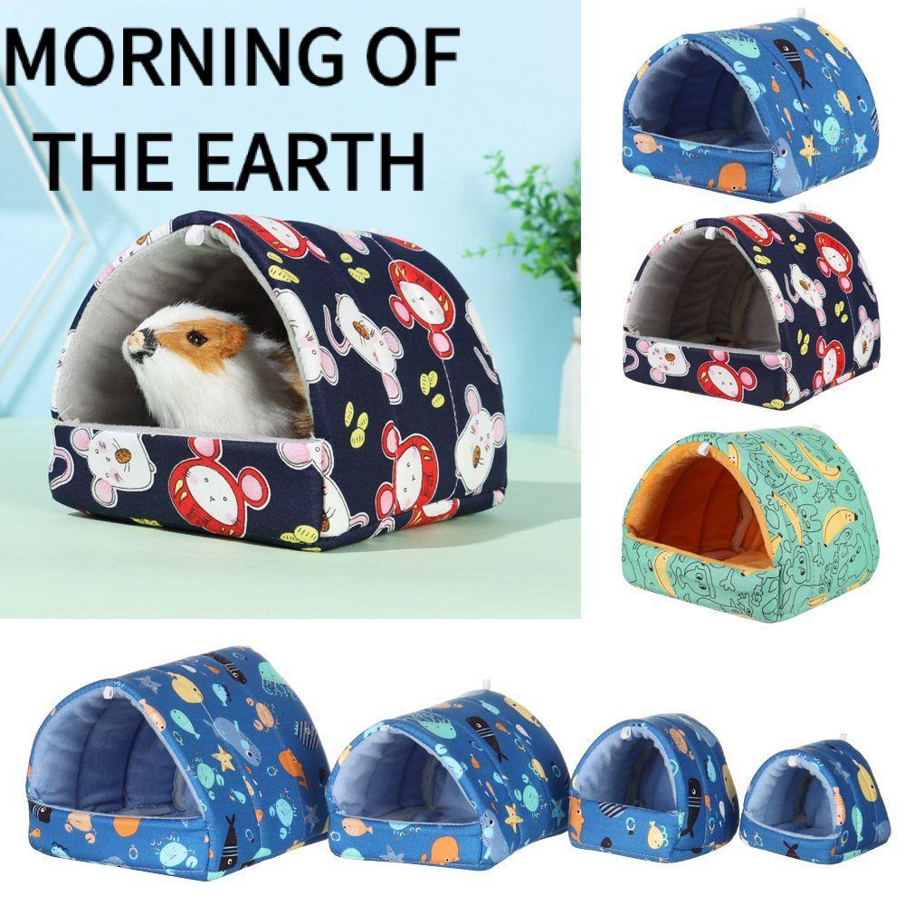 MORNING OF THE Hamster House Mềm Mini Lồng Thoải Mái Thỏ Sóc Chuột Lang Tổ