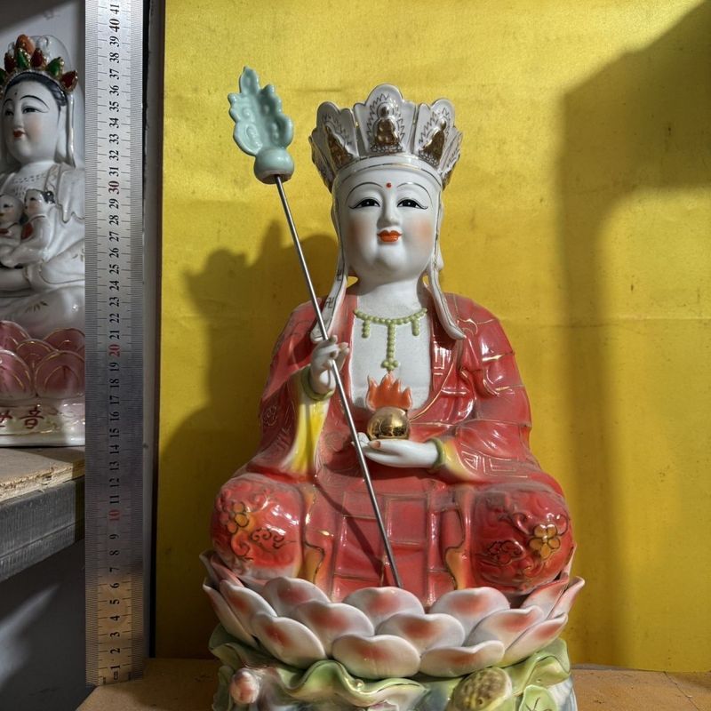 Gốm Jizo Vua Tathagata Phật Bồ Tát Quan Âm Bồ Tát Tượng Đồ Trang Trí 1225