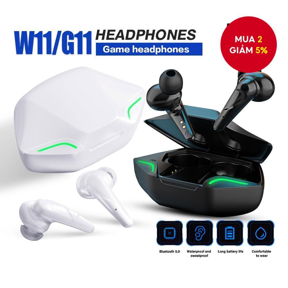 Tai nghe X15 Pro Gaming 0 Độ trễ Tai nghe TWS Âm thanh nổi Tai nghe Bluetooth Tai nghe thể thao khôn