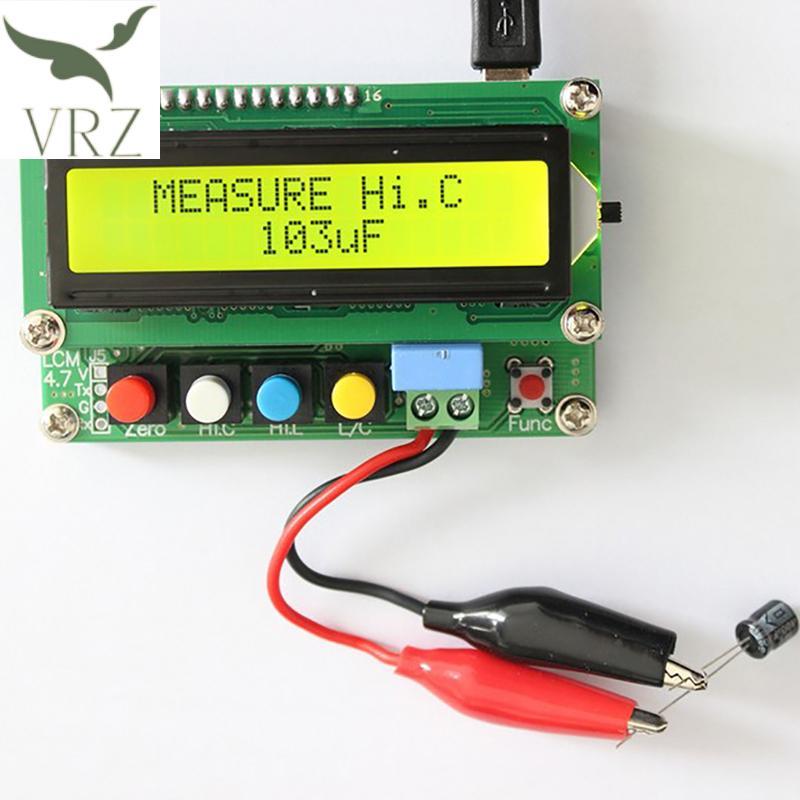 VRZ Digital LC100-A LCD Độ chính xác cao Điện dung L / C Meter Tester HOT