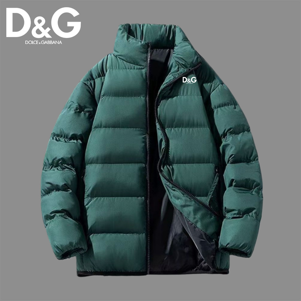 Dolce & Gabbana Thu Đông 2025 - Áo Khoác Cotton Slim Fit Chống Gió Cho Nam Và Nữ