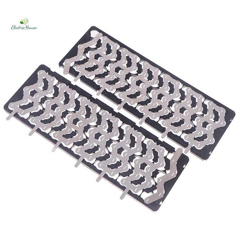 [Giá đỡ pin xe điện] Giá đỡ pin xe điện làm bằng thép niken độ dày 0.15mm cho bộ pin 48V 13S5P, phù 