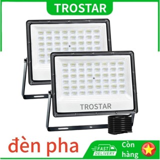 TROSTAR Đèn pha LED siêu sáng, đèn sân vườn cộng đồng, bảng đèn pha ngoài trời, chiếu sáng công trường