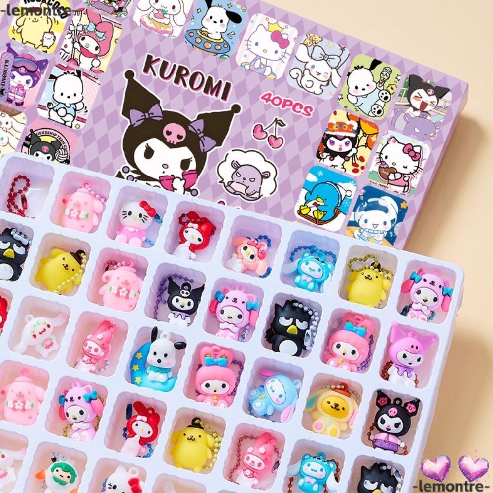 Hộp LEMONTRE, Móc khóa PVC Lotso Eggy 2024 Sanrio Ultraman