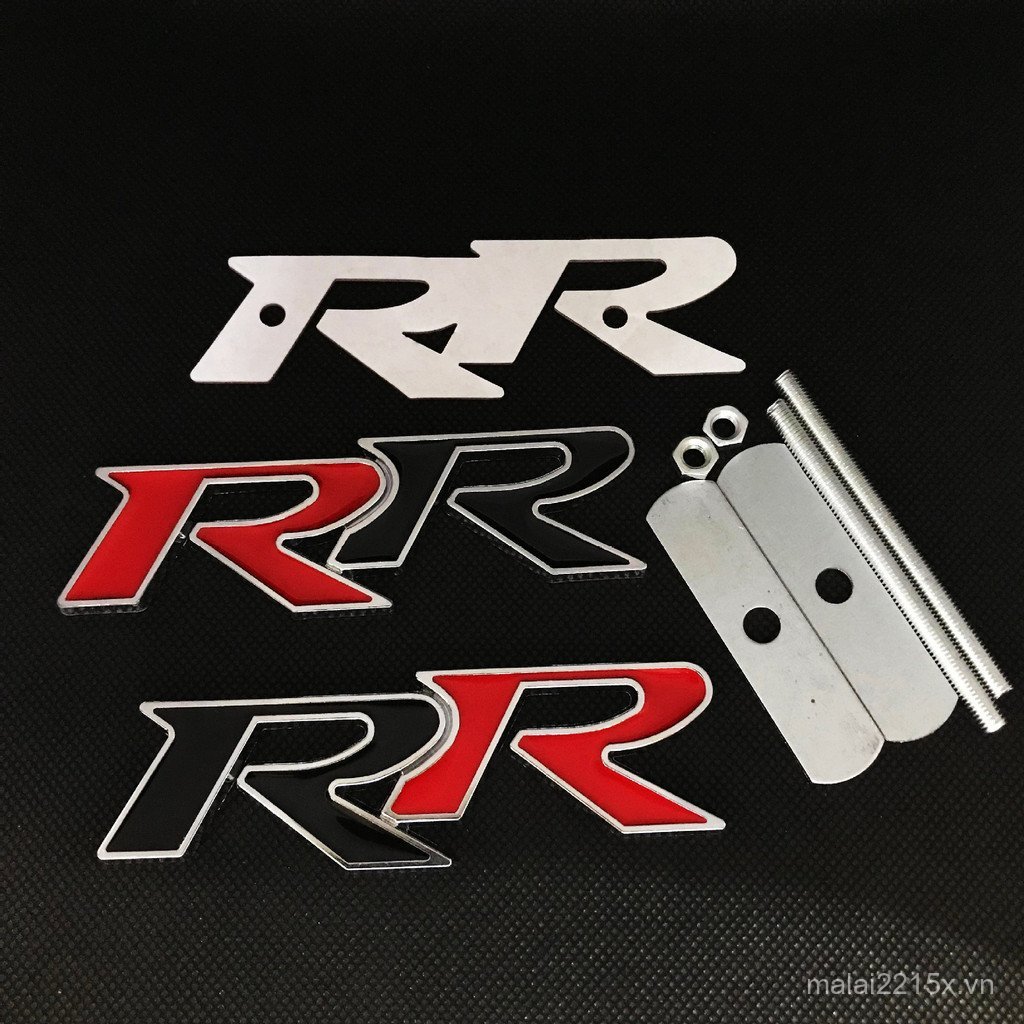 Thích hợp cho Honda New Civic Car Sticker RR Metal Label Car Net Label Unlimited MUGEN Modified Tail