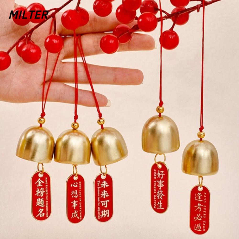 Chuông Jingle MILTER, Treo Chuông gió 2,8cm, Trang trí Jingle Cửa chuông đồng DIY