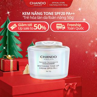  Kem Nâng Tone SPF20 PA++ Hỗ Trợ Dưỡng Trắng 50g Chando Himalaya 