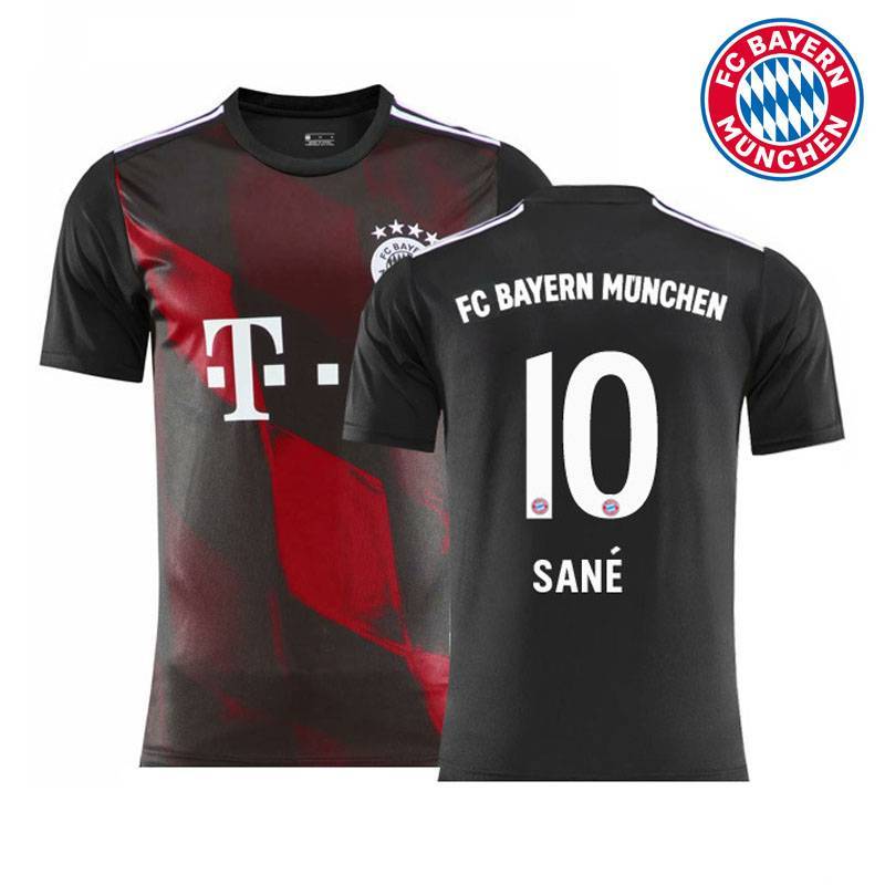 Clu 2020-2021 Bayern Munchen Sân Khách Áo Bóng Đá Áo Lewandowski Sane Janes Muller Áo Bóng Đá Tee Un