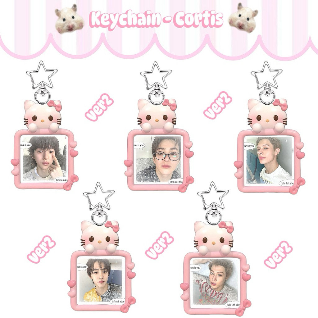 Keychain Cortis các thành viên ver2