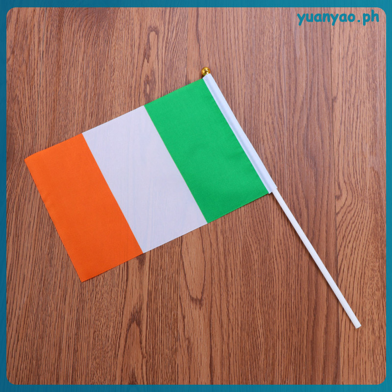 20 Chiếc Cầm Tay Ireland Quốc Cờ Yêu Nước Mini Ireland Quốc Cờ Nhân dân tệyao