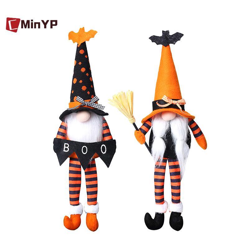 CMinYP Halloween Sang Trọng Gnomes Trang Trí, Halloween Tòn Ten Leg Gnomes Búp Bê Elf Lùn - Gnomes N