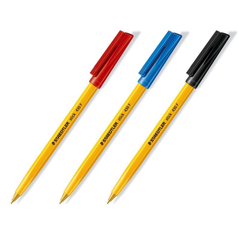 Đức STAEDTLER STAEDTLER 430F Giá Đỡ Bút Vàng Giáp Samurai Bút Bi Bút Bi Mịn