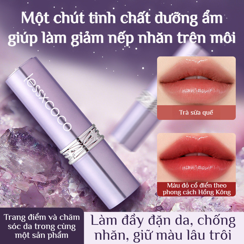 Black Magic Son Môi Căng Bóng Nước Không Dính Cốc Son Dưỡng Mờ Rãnh Môi Giữ Màu Lâu Trôi Tôn Da Trắng Sáng Trang Điểm Cao Cấp Mềm Mịn Suốt Ngày Dài Dưỡng Ẩm Sâu Tự Nhiên Son Lì Bóng Mượt Quyến Rũ Phụ Kiện Làm Đẹp Nữ Thần