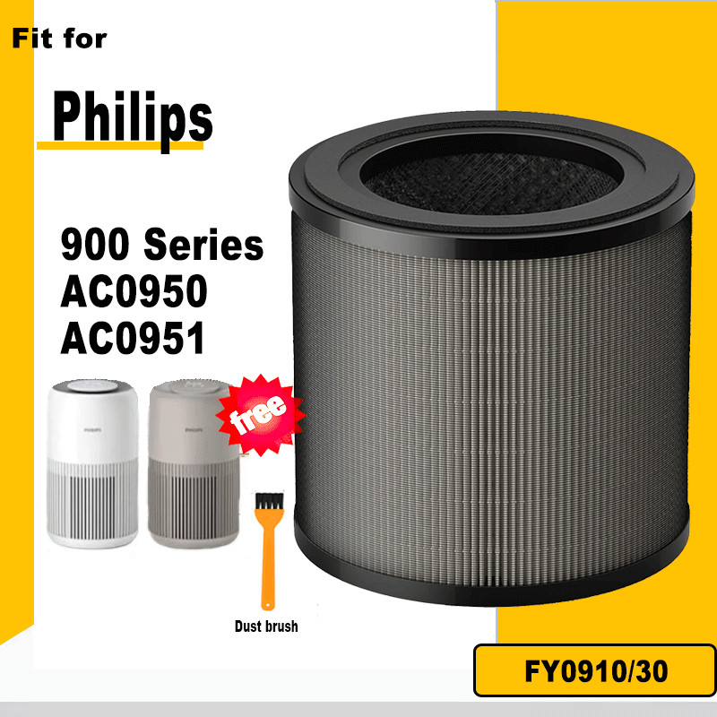 FY0910 / 30 FY0910 Bộ lọc than hoạt tính H13 Hepa thay thế cho máy lọc không khí Philips 900 Series 