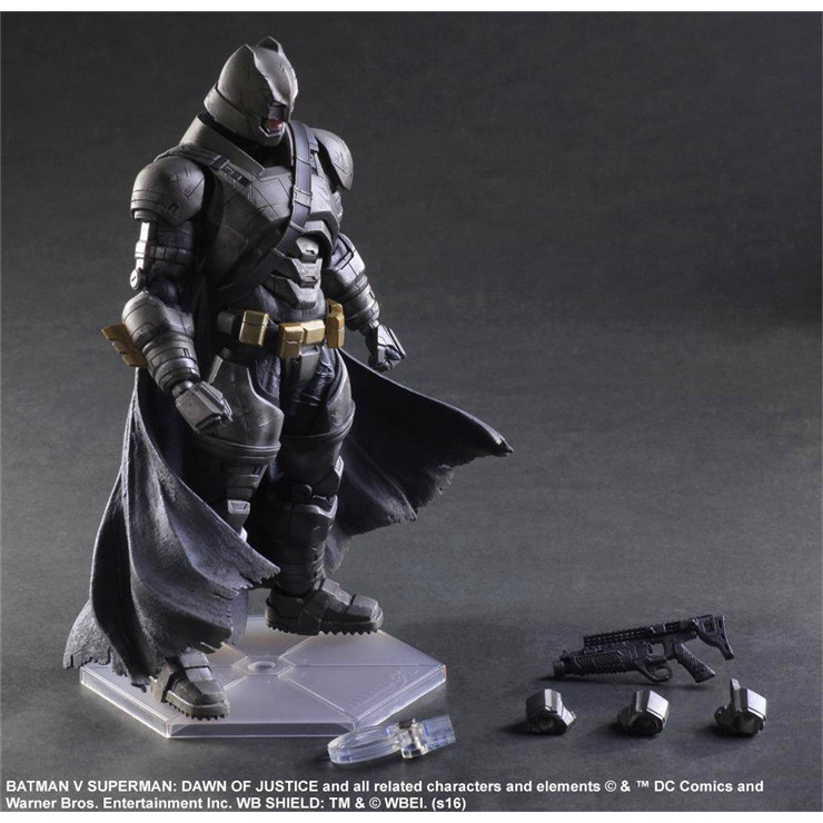 Chơi Nghệ Thuật Kai Batman vs Superman Dawn of Justice Giáp Batman Nhân Vật Hành Động PVC Mô Hình Sư