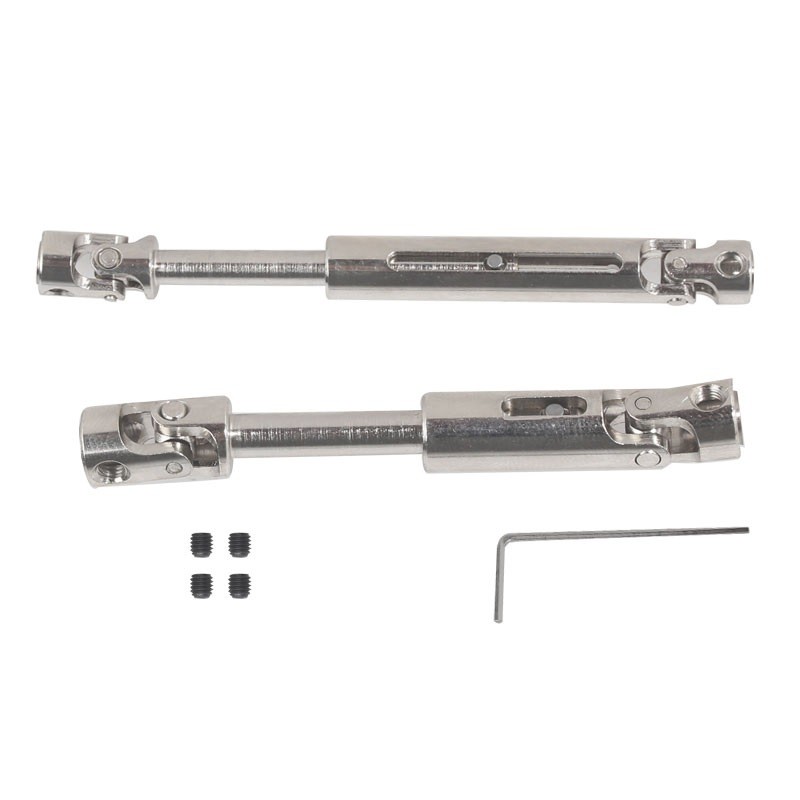 2 Chiếc Kim Loại Trục Truyền Động CVD Trục Truyền Động Cho JJRC C8815 Willys Jeep 1 / 10 RC Xe Nâng 