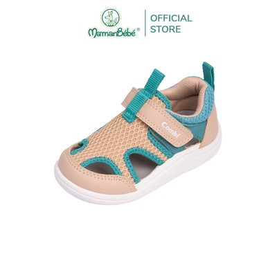 (MamanBébé chính hãng) Giày Combi S-Go – Hỗ trợ phát triển bàn chân A2601 màu kaki