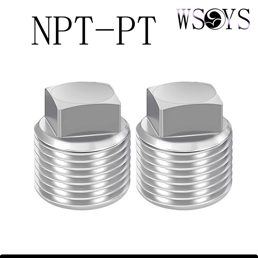 INOX 304 Nắp bịt ren vuông/Square Plug PT/NPT [WSYS-MB]