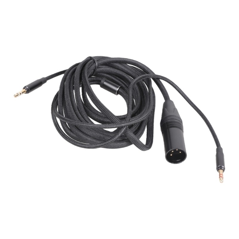 Cáp cân bằng Orangesea 4Pin sang cáp tai nghe 3 5mm đôi cho tai nghe Hifiman HE400SE