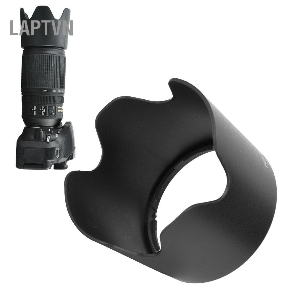 Laptvn Nắp ống kính thay thế Hood ABS cho Nikon AF-S 70-300 Mm F